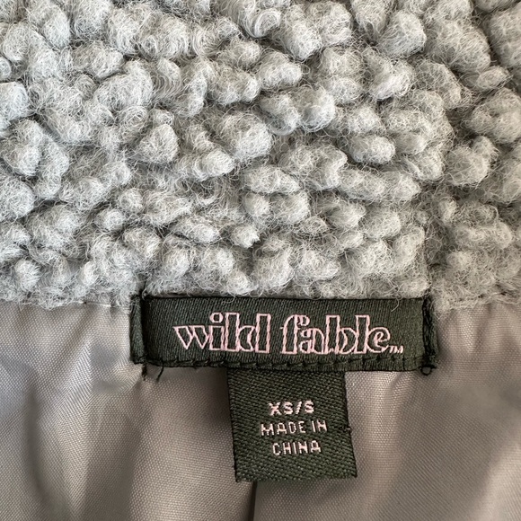 WILD FABLE SHERPA JACKET S/XS - Picture 10 of 11